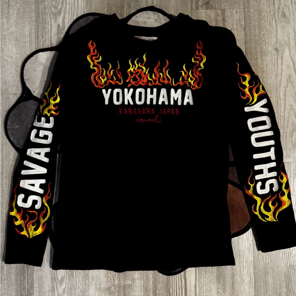 Savage Youths Black Long Sleeve Tee